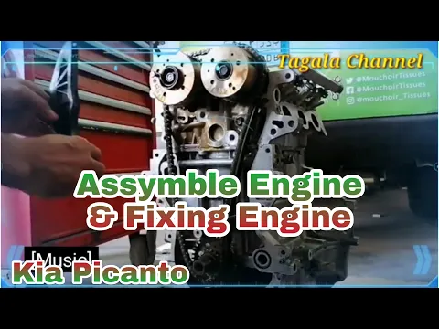 Download MP3 Assymble Engine \u0026 Fixing Engine Kia Picanto