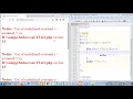 WEbTech Unit 4 - Topic 009 For Loop in PHP PArt 2 with Pattern Program