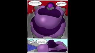 fat swim by robot001