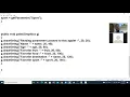Passing parameter to applet with example