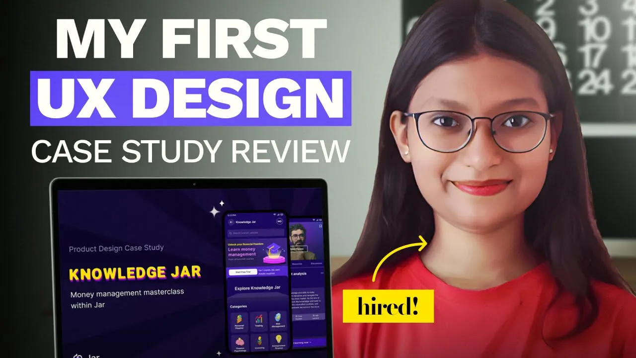 My FIRST UX Design Case Study that got me HIRED