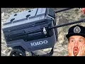 Igloo Trailmate all Terrain 70qt Cooler - Review Beach addition