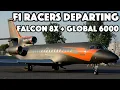 Download Lagu CANADIAN GRAND PRIX WINNERS - Max and George depart Montreal (FA8X + GLEX)