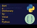 Sort a Dictionary by Value in Python Python Examples Python Coding Tutorial Python Interview