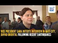 Download Lagu Vice President Sara Duterte interview in Mati City, Davao Oriental... | GMA Integrated News