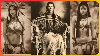 OLD photos of BEAUTIFUL Native American Women from the OLD WEST