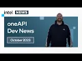 October 2023 oneAPI Dev News Intel Software