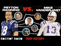 Peyton Manning and his idiot kicker had a brief beef but the football world never let it die