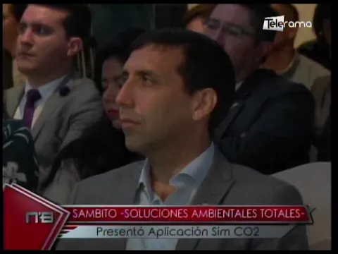 Sambito -Soluciones Ambientales Totales- presentó aplicación Sim CO2
