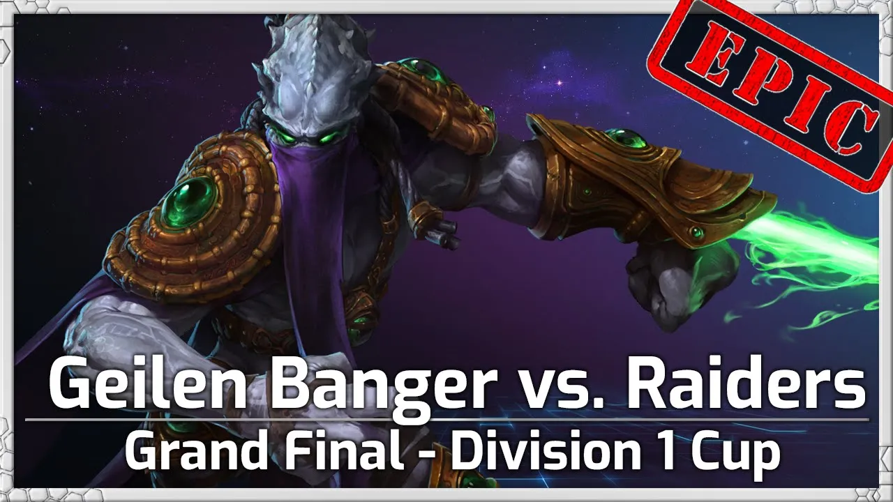 Raiders vs. Baengers - Division 1 Grand Final - Heroes of the Storm