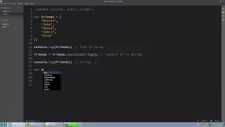Learn JavaScript In Arabic Array Methods Convert To String
