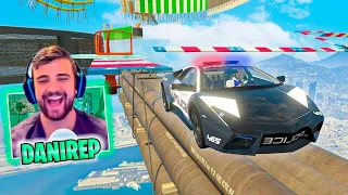 MI PRIMERA CARRERA SIENDO UN POLICIA!! - GTA 5 ONLINE
