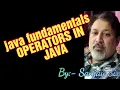 Java Fundamentals part 4 Operators in Java icse isc class 9 class 10 class 11