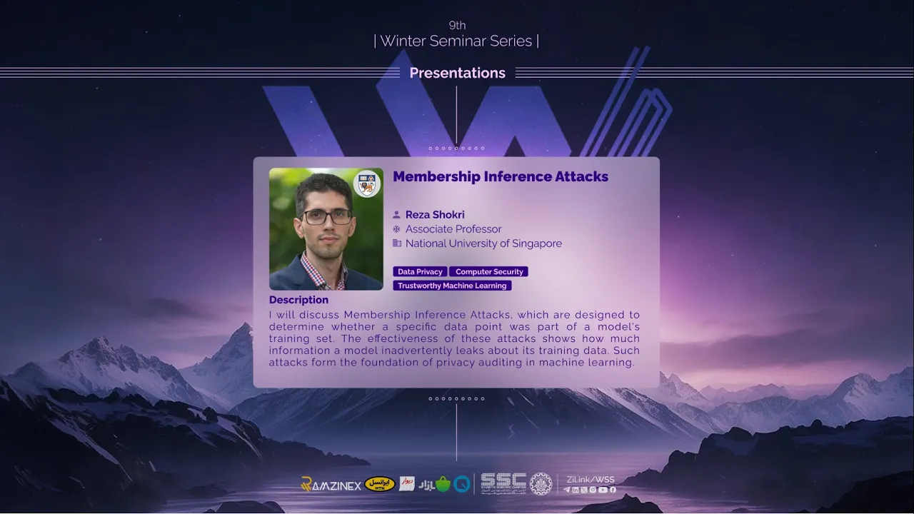 Reza Shokri - Membership Inference Attacks