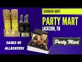 Bourbon Hunting Tennessee - Cases of Allocated at Party Mart in Jackson TN