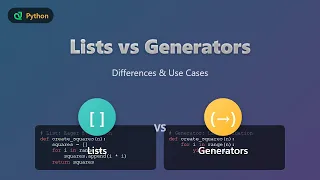 Python Lists vs Generators Memory Efficiency Performance Explained
