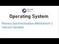 OS Interest Variable Process Synchronization GATE CS NTA NET CS DSSSB NIC HSSC PGT CS