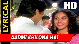 aadmi khilona hai i with lyrics alka yagnik aadmi khilona hai 1993 songs meenakshi govinda