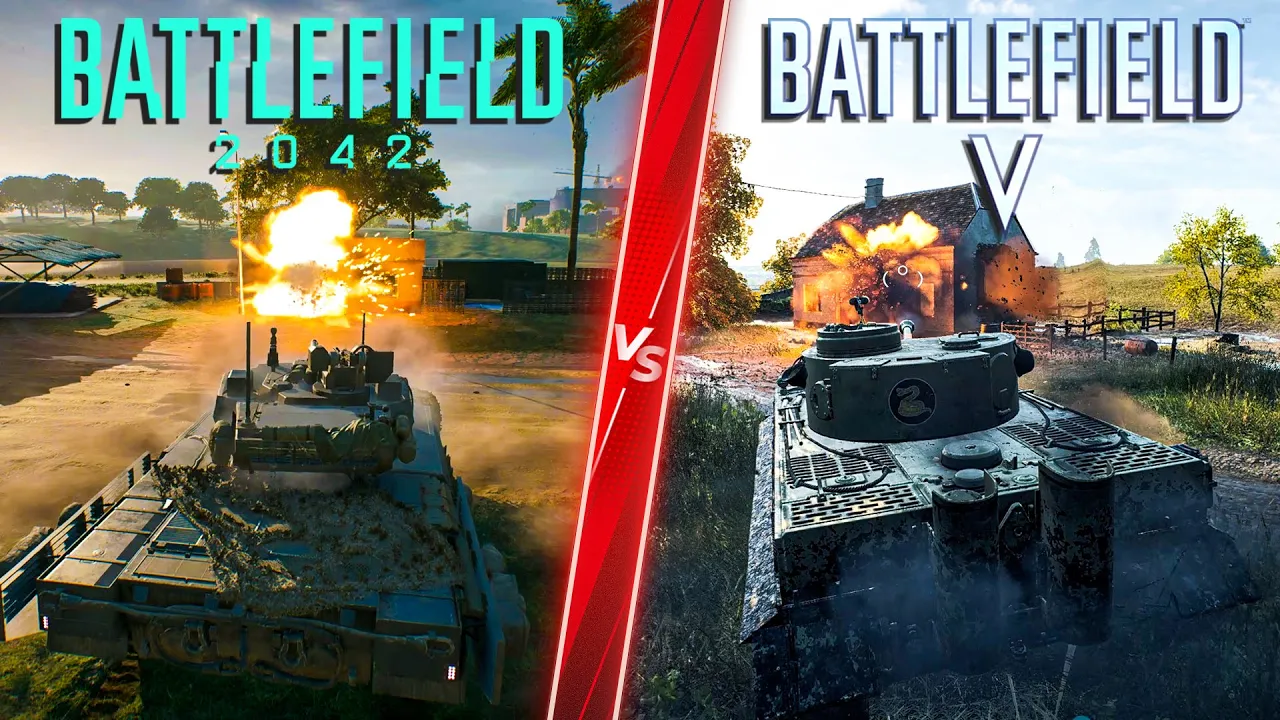 Battlefield 2042 vs Battlefield 5 - Direct Comparison! Attention to Detail &amp; Graphics! PC ULTRA 4K