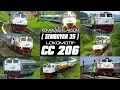 [3/3] Kompilasi Semboyan 35 / Klakson Lokomotif CC 206 (GE CM20EMP locomotive airhorn sound)