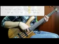 Radiohead - There There (Bass Cover) (Play Along Tabs In Video)