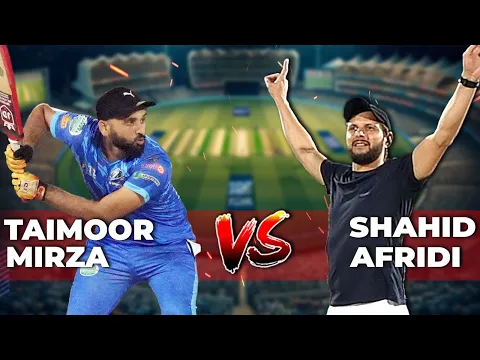 Download MP3 Shahid Afridi Vs Taimour Mirza | Hard Ball King Vs Tape Ball King | Shahid Afridi