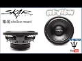 Skar VD-10 shallow mount 10 subwoofer review best flat sub