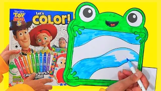 Coloreamos con la historia de Toy Story 5