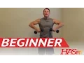 15 Minute Beginner Weight Training - Easy Exercises