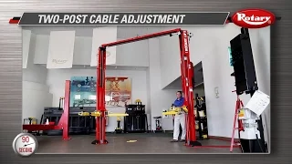 90 Second Know How 2 Post Cable Adjustment