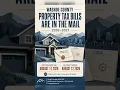 Washoe County Property Tax Bills Are Here 2026 2027 Due Dates