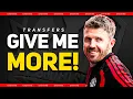 I want MORE Carricks DEMANDS More signings Man Utd Transfer News
