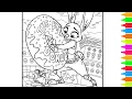 Disney Zootopia Have a Donut Coloring Book Pages
