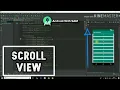 Creating Scroll View - Android Studio latest version