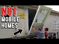 Installing a HOUSE SIZED DOOR in Our 1988 Mobile Home