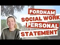 How to Complete Your Fordham Personal Statement