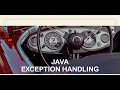 JAVA 6 EXCEPTION HANDLING With Code Example