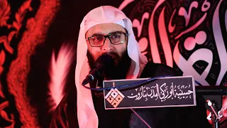 نعي حزين في وداع السيدة الزهراء الخطيب الشيخ جاسم الحداد حسينية أبو زكي المدن 