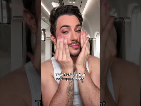 Tate McRae in that neutragena video