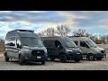 Mercedes Sprinter vs Ford Transit vs Ram Promaster - A Brief Comparison For Conversion Van Platfrom
