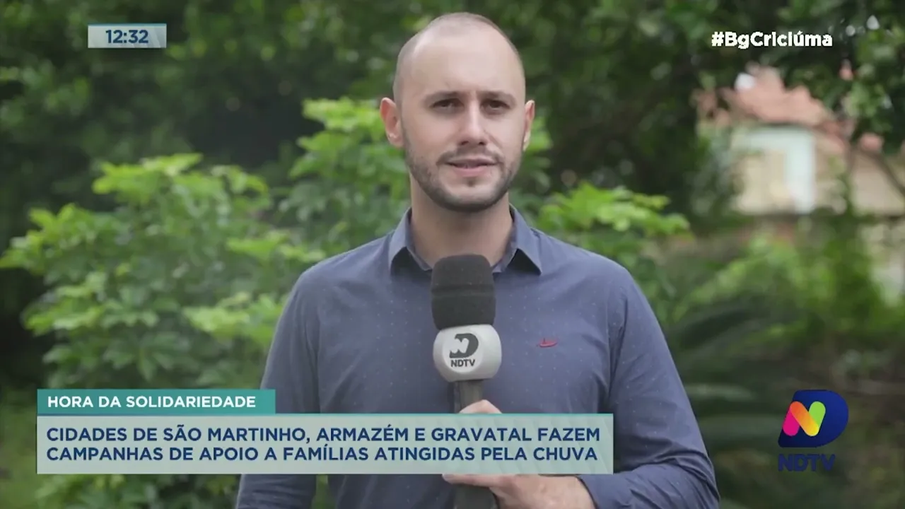 Cidades de São Martinho, Armazém e Gravatal fazem campanhas de apoio a famílias atingidas pela chuva