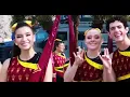 What lovely members of the ASU Sun Devil Color Guard