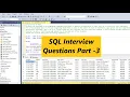 SQL Interview Question Part - 3 Asked by Facebook