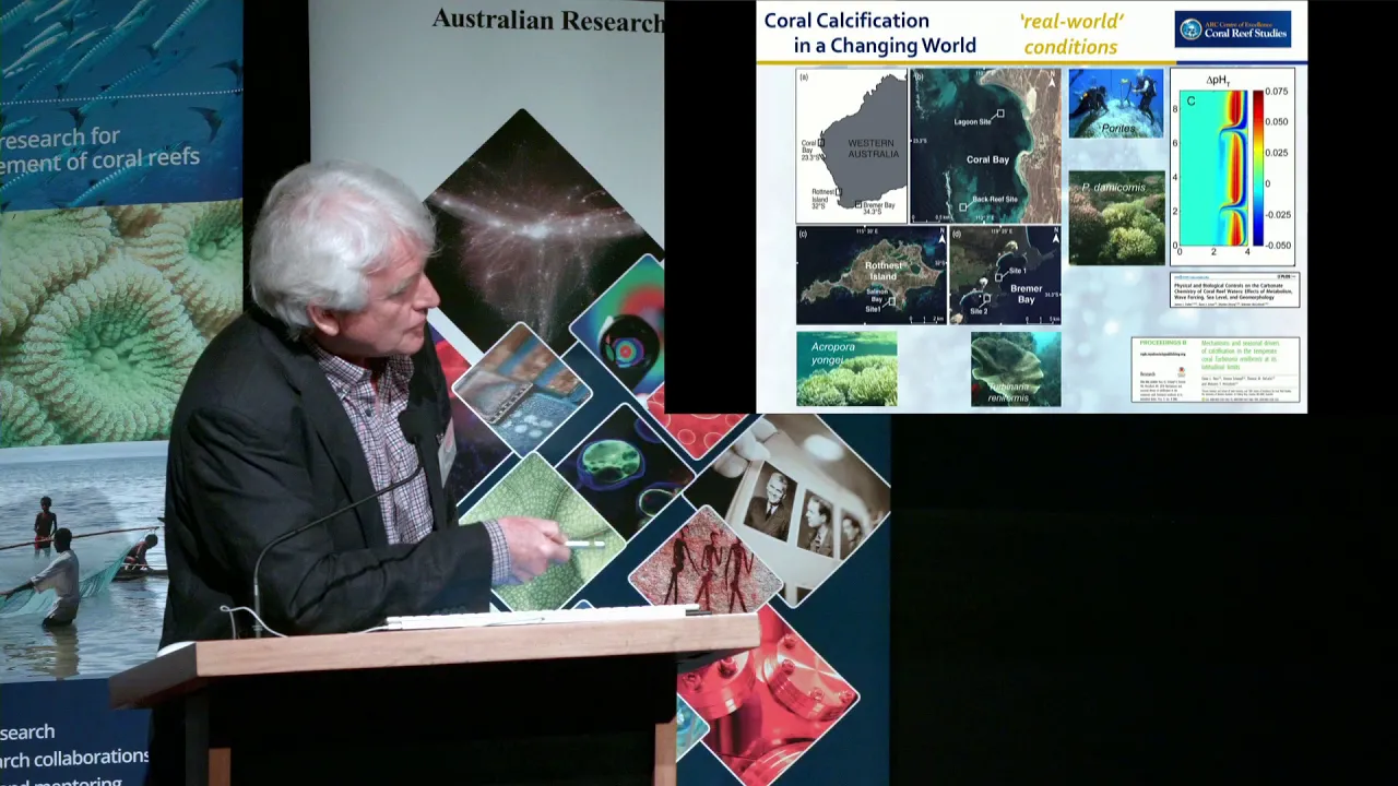 Coral calcification in a changing world - Prof. Malcolm McCulloch