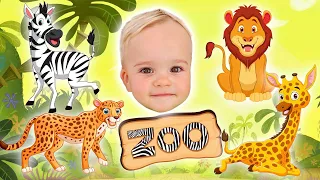 Download Vlad and Niki feed the animals at the Zoo MP3