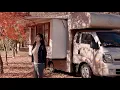 Lagu 🚛5분이면 집으로 변신하는 트럭으로 강아지와 가을 감성 가득한 차박 캠핑🍁| 고등어 무조림 | 그림 그리기