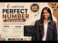LeetCode 507 Perfect Number Explained Step-by-Step Approach C Coding