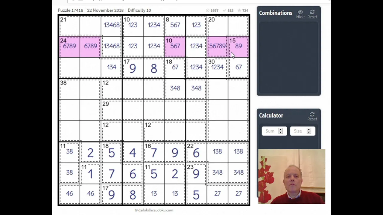 Viewer-Requested Extreme Killer Sudoku