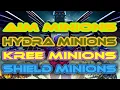 All Minions Infographics T4s ISO 8 New Players to End Game Players Recommendations MSF