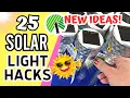 25 NEW and EXCITING Dollar Tree SOLAR LIGHT HACKS 2023 Patio Outdoor DIY SUMMER Decorations